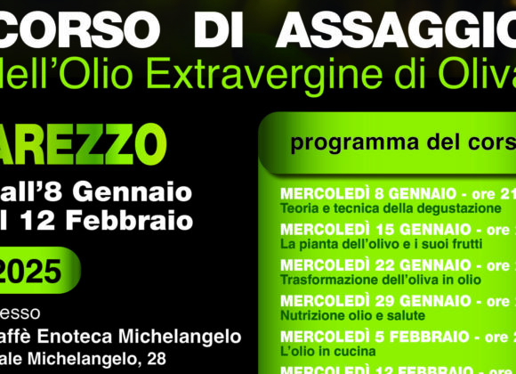 Corso Assaggio Olio – Arezzo