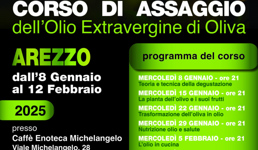 Corso Assaggio Olio – Arezzo