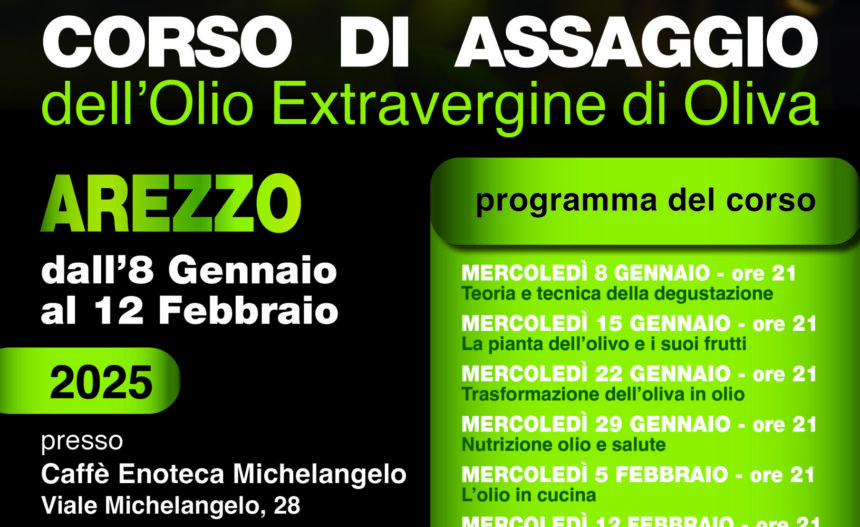 Corso Assaggio Olio – Arezzo