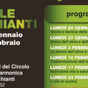 Corso Assaggio – Gaiole in chianti – 20 gennaio – 24 febbraio 2025